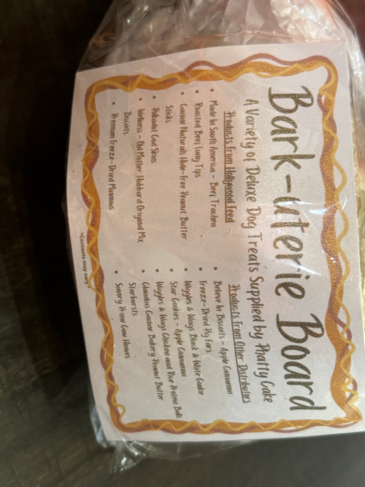 Small Bark-uterie Basket